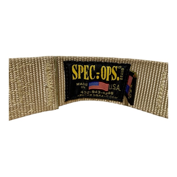 Men’s Spec Ops Nylon 1.75” Riggers Tactical Belt Size 32-34 in - Picture 3 of 5